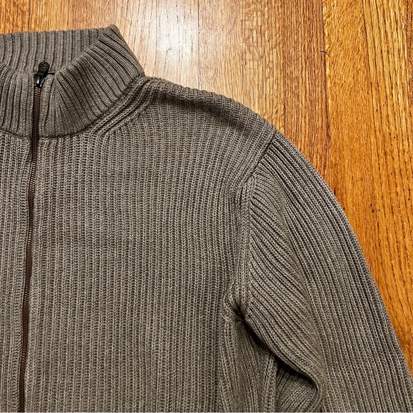 Bill’s Khakis Cardigan Full Zip Sweater XL Front Pockets - Picture 4 of 8